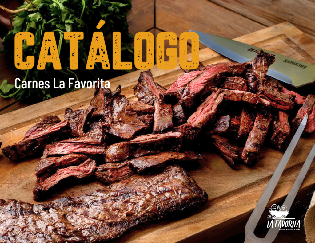 Portada de Catálogo de Carnes La Favorita